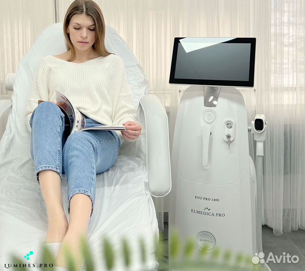 Аппарат для эпиляции Lumines. Макс’Про 2000 Вт
