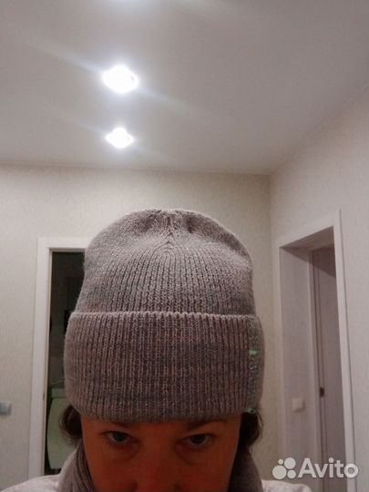 Комплект шапка и шарф новый женский