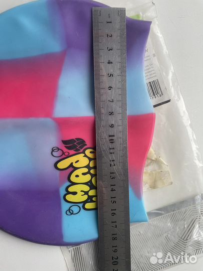 Детская силиконовая шапочка для плавания Mad Wave