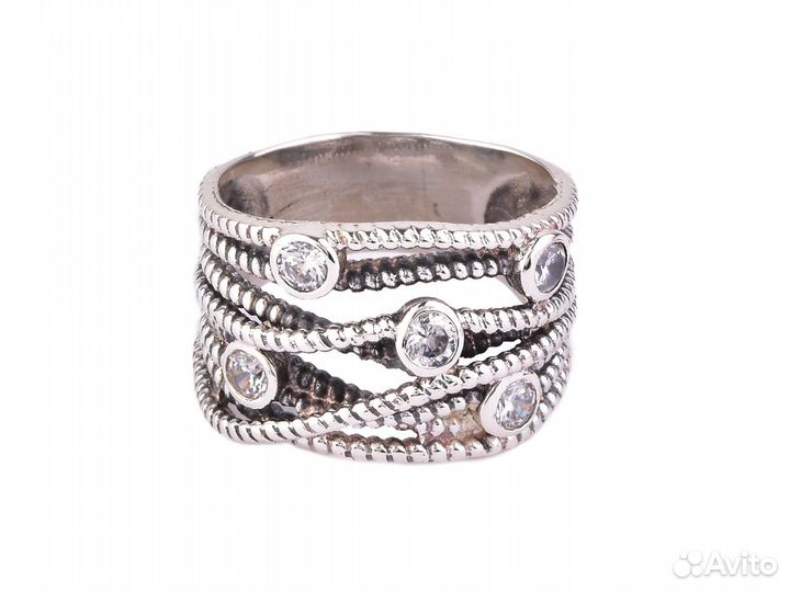 Кольцо серебряное