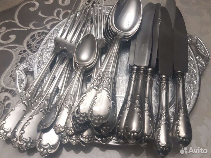 Мельхиоровые приборы зиш роял