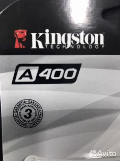 SSD kingston a400 480Gb Гарантия