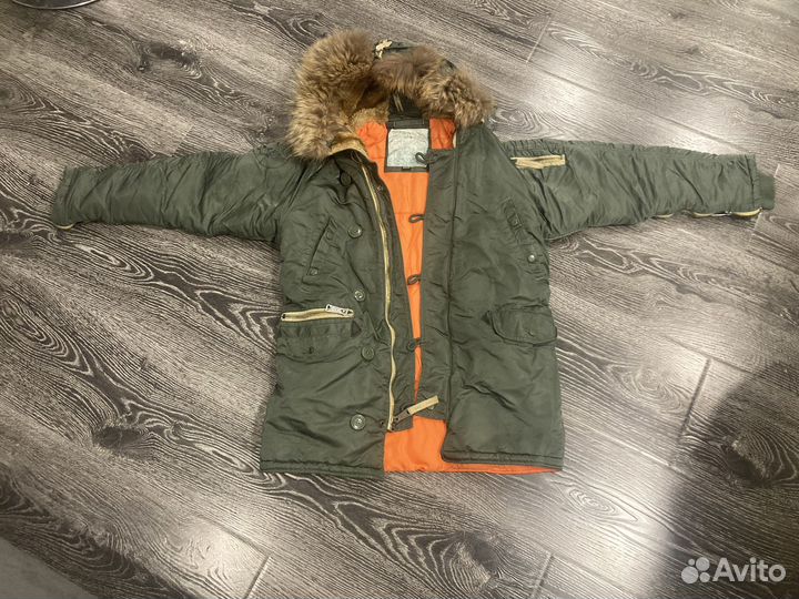 Зимняя куртка abercrombie fitch 48