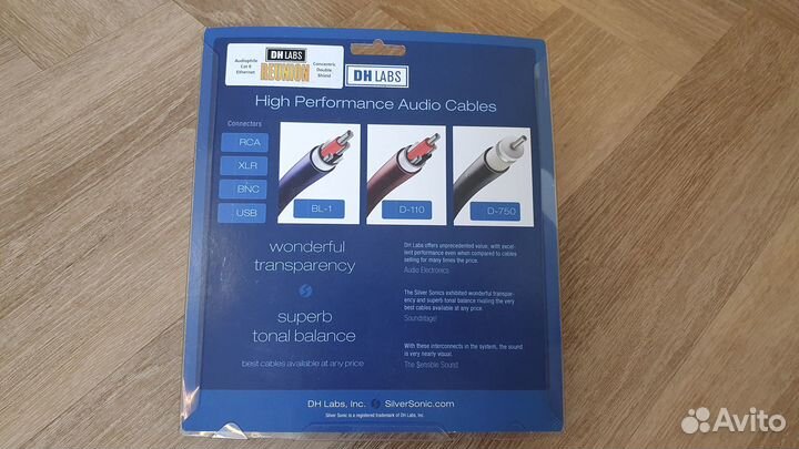 DH Labs reunion CAT-8 Ethernet Cable, 1 метр