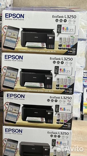 Цветной принтер epson l3250 wifi