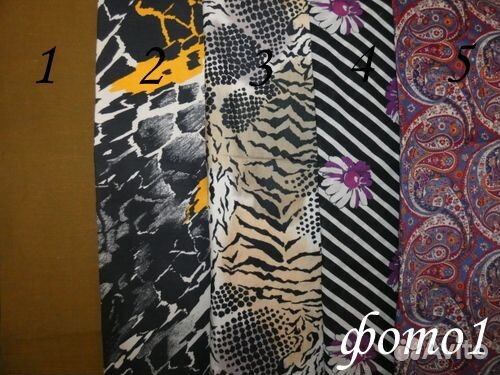 Ткани х/б, фланель, вельвет, лен, шелк СССР