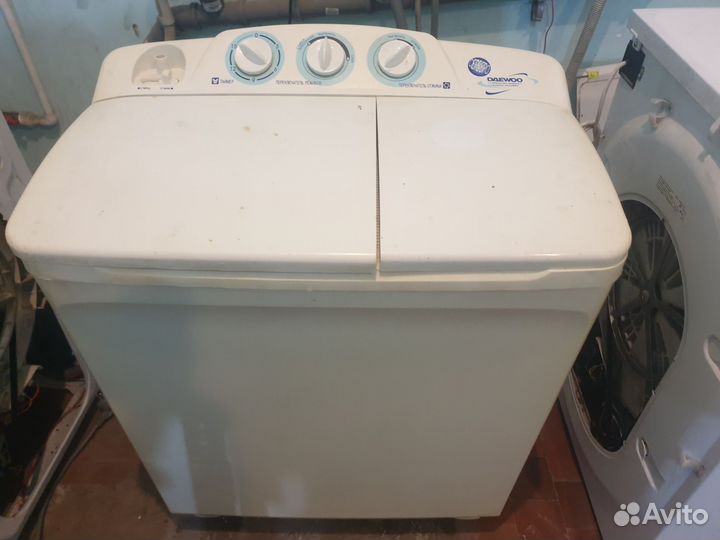 Стиральная машина Daewoo полуавтомат 5кг