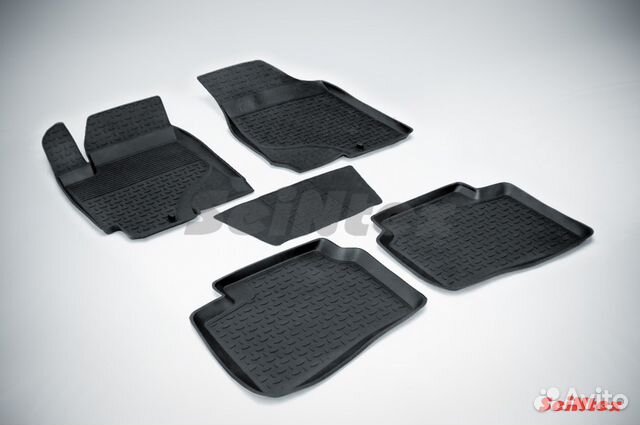 Ковры резиновые на Kia Cerato c 2009 - 2013 г. в