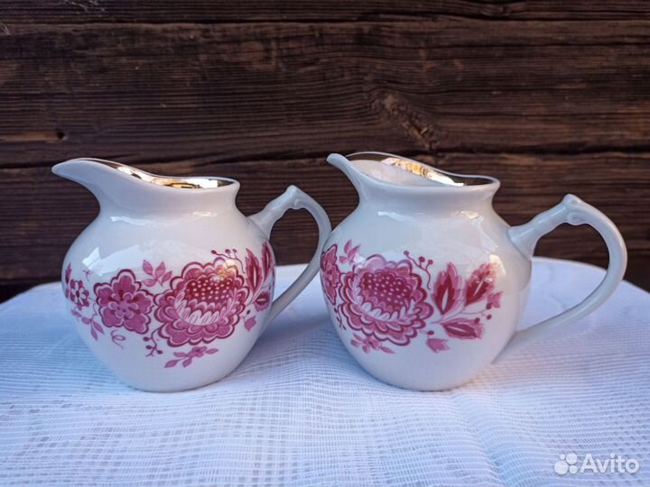 Молочник,сливочник.Дулево