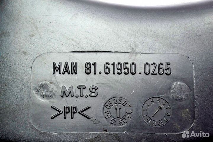 Воздуховод торпеды MAN TGA 18.530 (01.00)