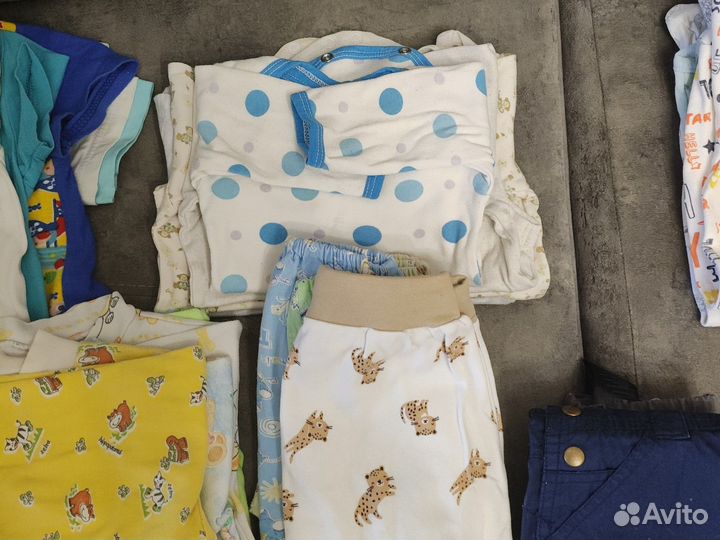 Детские вещи пакетом на мальчика 63-90