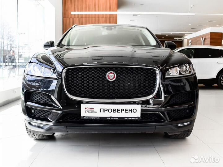Jaguar F-Pace 2.0 AT, 2017, 105 038 км