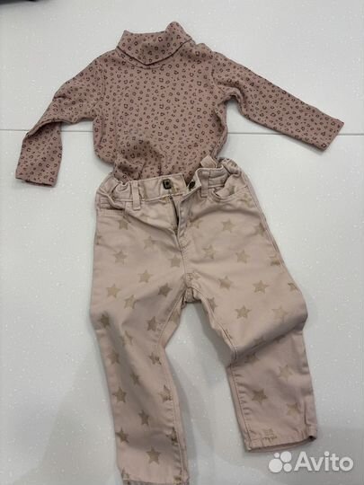 Пакет (капсула) фирменных вещей на девочку 86-92