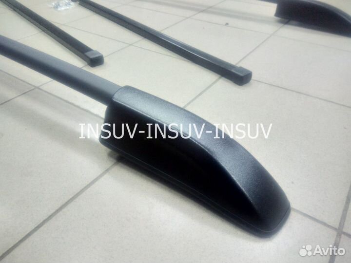 Рейлинги Нива 2131 (5d) с поперечинами (черный) VM