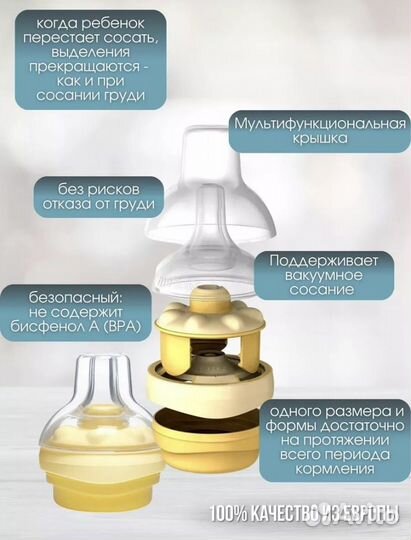 Бутылочка для кормления medela