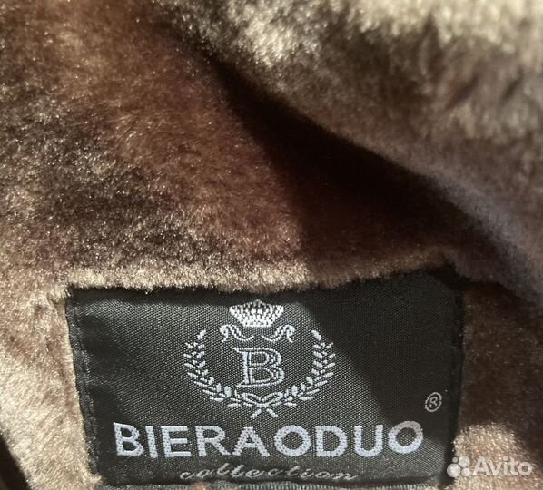 Продам новую куртку мужскую зимнюю кожа мех с капю