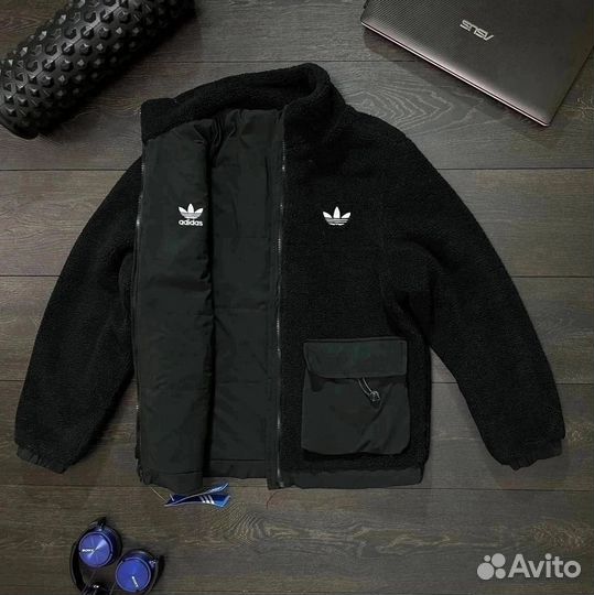 Куртка Adidas двусторонняя