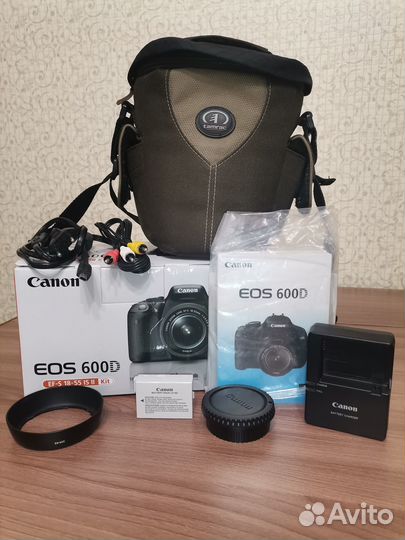 Canon EOS 600D Kit 18-55