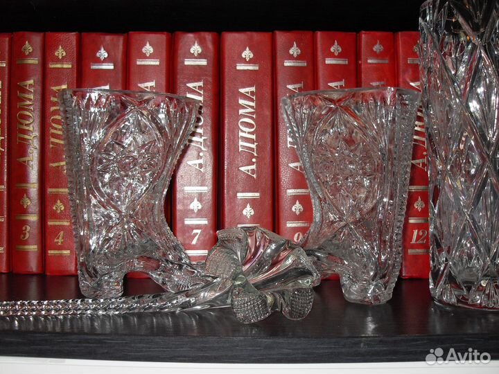 Ваза хрустальная СССР