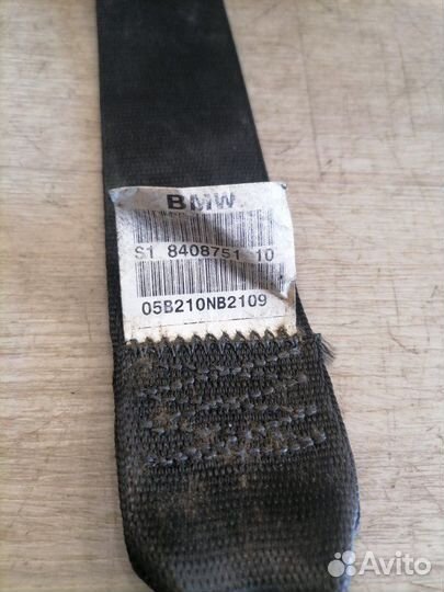 Ремни прочие задние левые Bmw X5 E53 SVA M57N 2005