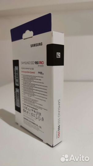 SSD Samsung 980 Pro m2 PCIe4 1Tb с радиатором