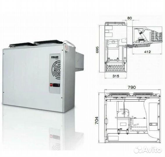 Моноблок Polair Standart B 211 S