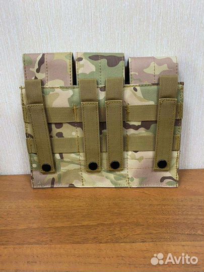 Подсумок под магазины ак тройной