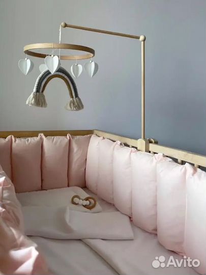 Бортики в кроватку новые