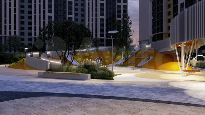 3-к. квартира, 85,5 м², 6/17 эт.