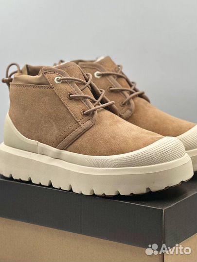 Кроссовки UGG neumel hybrid chestnut с мехом