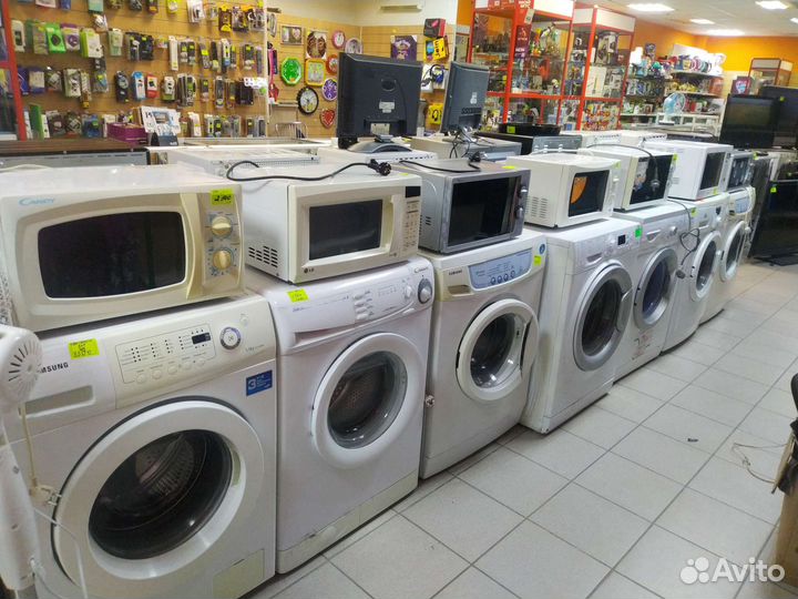 Стиральные машинки, микроволновки, холодильники