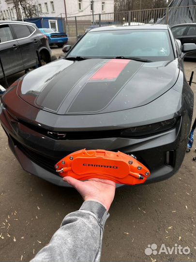 Chevrolet Camaro накладки на суппорта