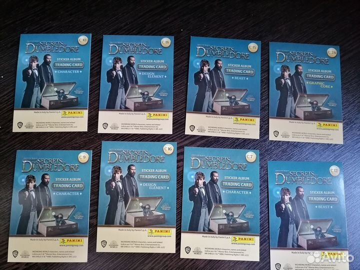 Наклейки фантастические твари 3