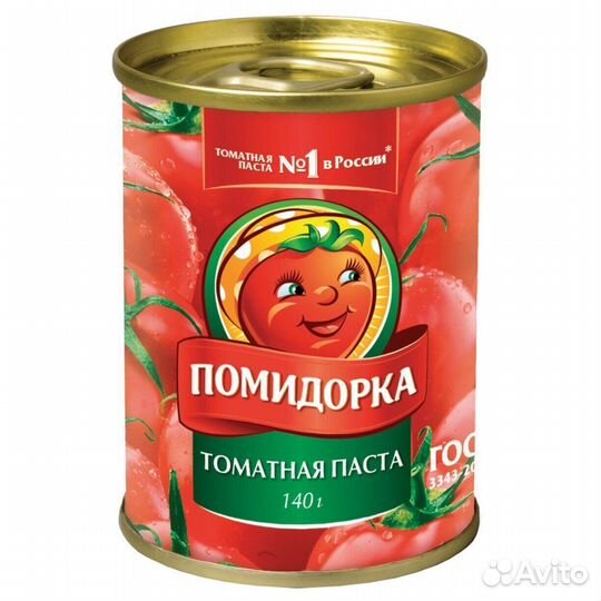 Томатная паста Помидорка 140 г