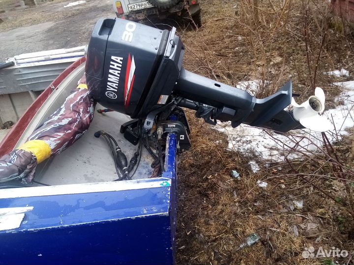 Продам катер прогресс 4 с мотором yamaha 30hwcs