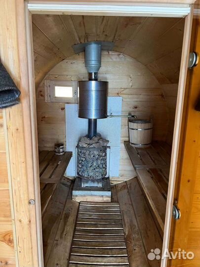 Баня на воде Островок