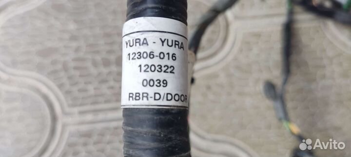 Проводка двери Hyundai Solaris