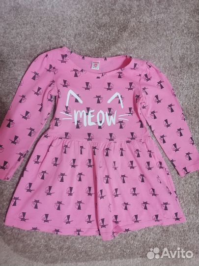 Вещи пакетом на девочку 92 98