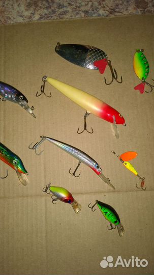 Воблеры комплект для рыбалки (Salmo Rapala Salmo)