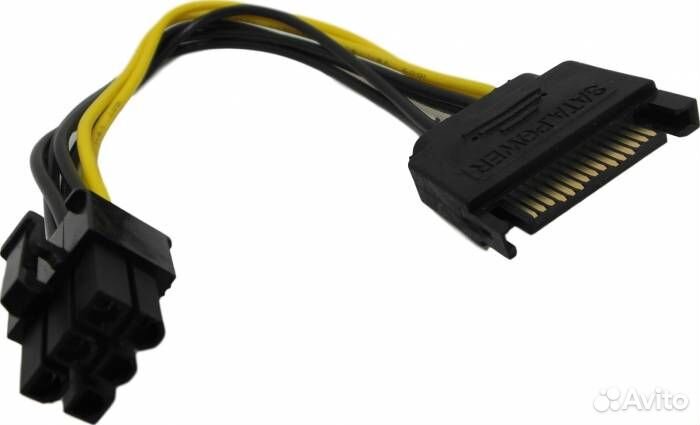 Переходник ATX 6pin (F) - SATA