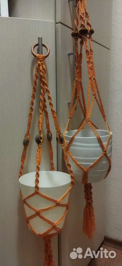 Макраме. Кашпо