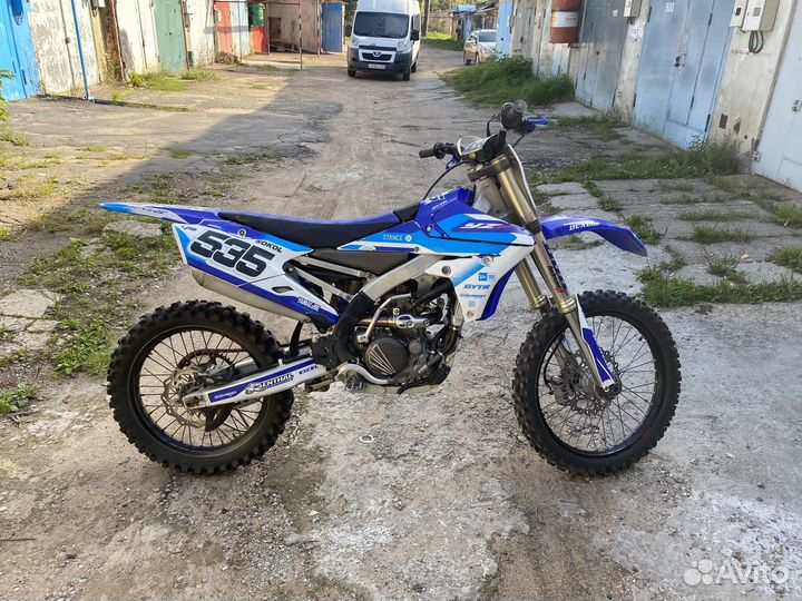 Yamaha yz250f 2017