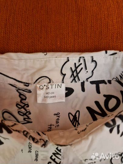 Рубашки для девочки, школьная форма, р.134-140