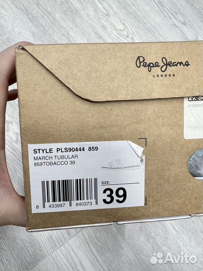 36;37;39;40 Новые Pepe Jeans Шлепанцы