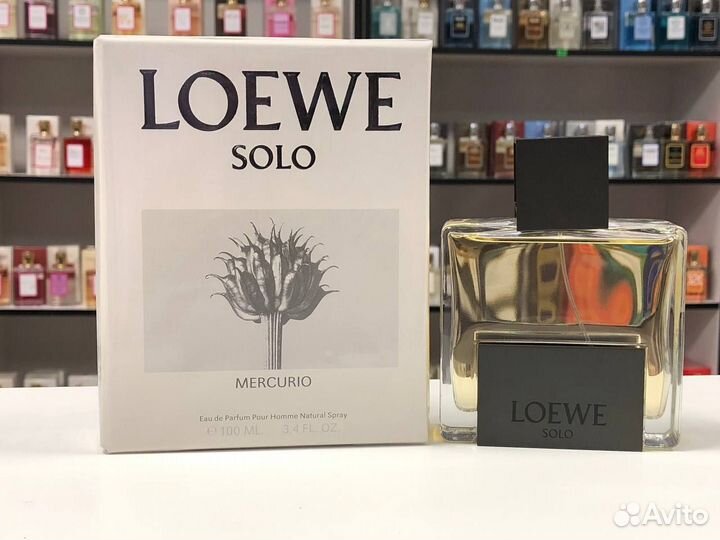 Loewe Solo Mercurio Лойе Соло Меркурио EDP