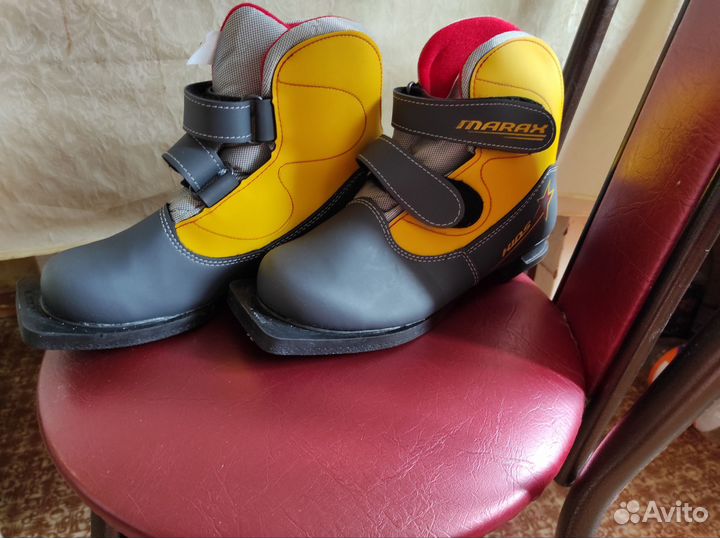 Лыжные ботинки marax kids