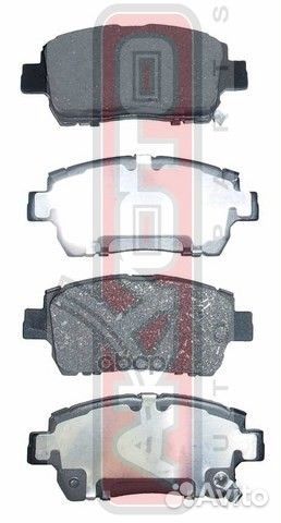 Колодки тормозные дисковые передние AKD-0509 AK