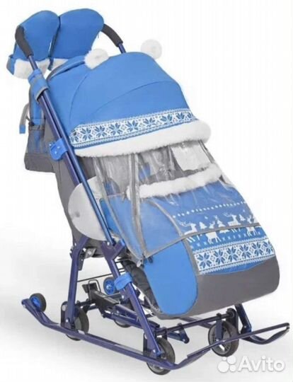 Санки коляска Ника 7-2
