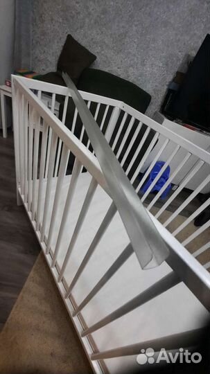 Детская кровать IKEA с матрасом