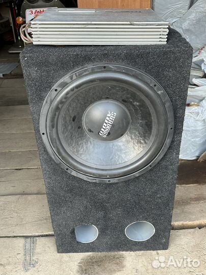 Сабвуфер Soundown Audio + MAC 2100D Усилитель